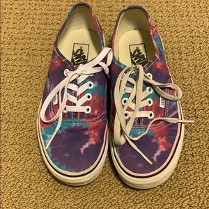 Tie dye Vans